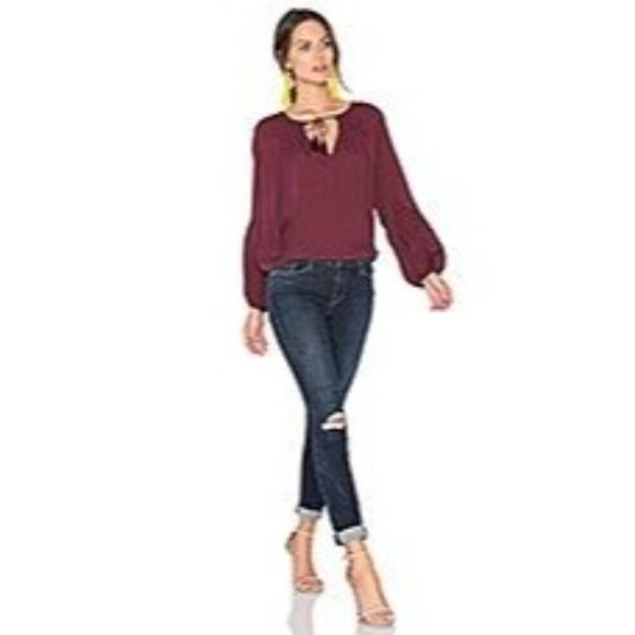 Frame Denim Le Skinny De Jeanne Prince Street Skinny Jeans Distressed Size 28‎ - Picture 2 of 11